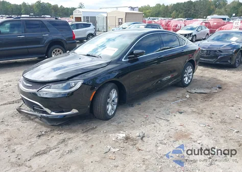 2015 Chrysler 200 C из США, поврежденный, VIN 1C3CCCCG0FN686698